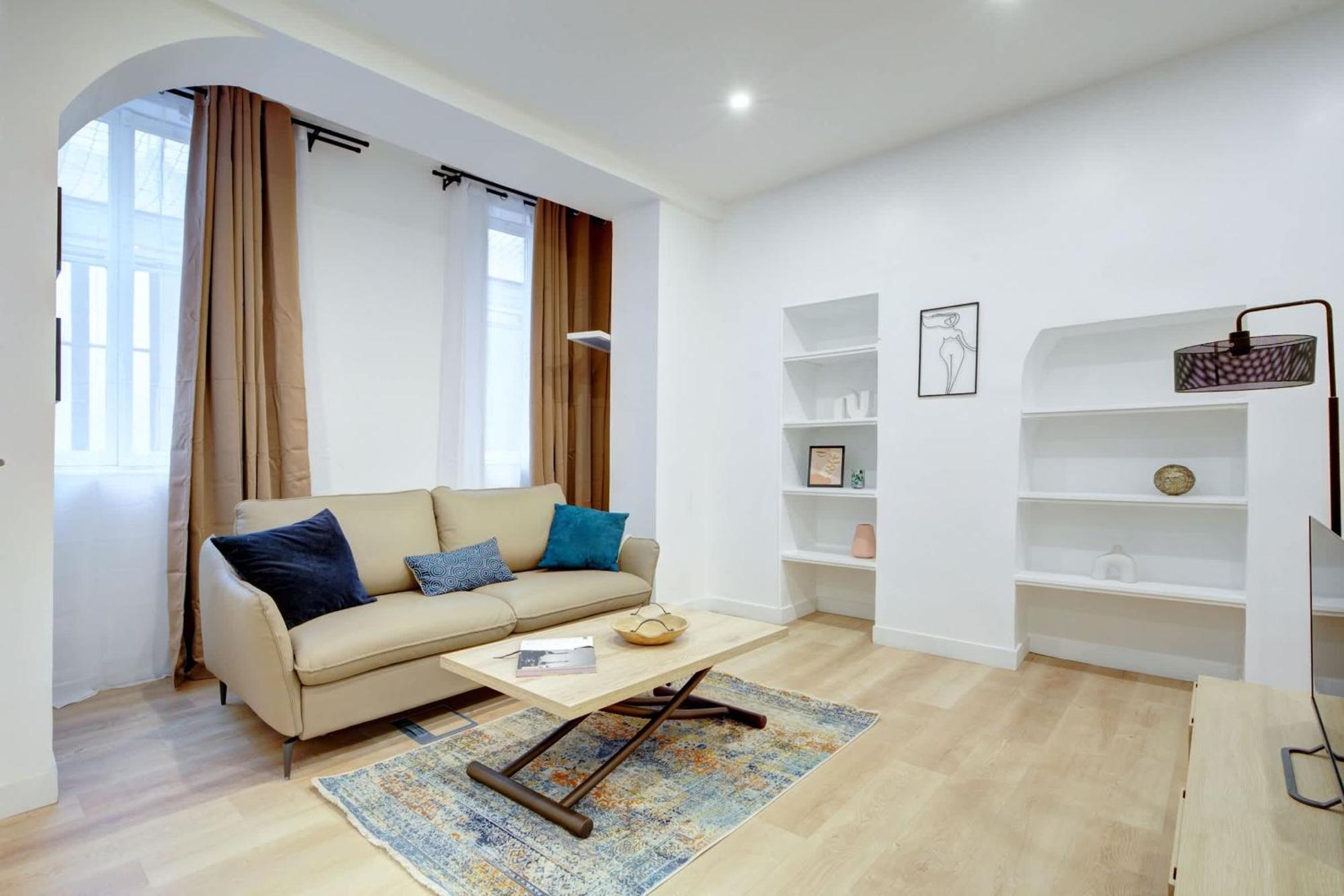 Appartement Bnbnova - Les Halles - 1br - Montorgueil Parijs