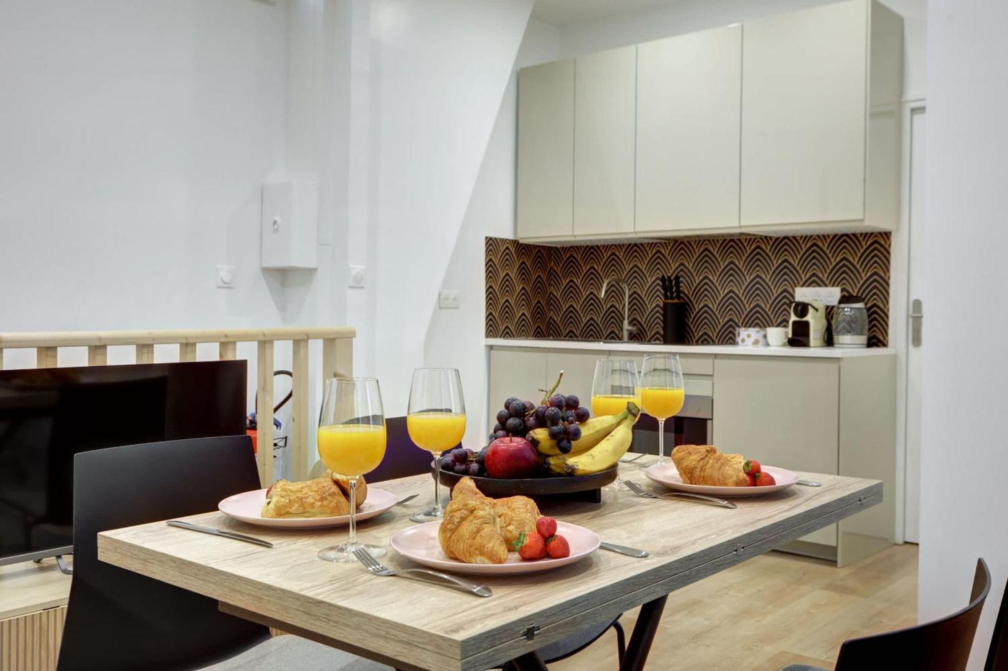 Appartement Bnbnova - Les Halles - 1br - Montorgueil Parijs
