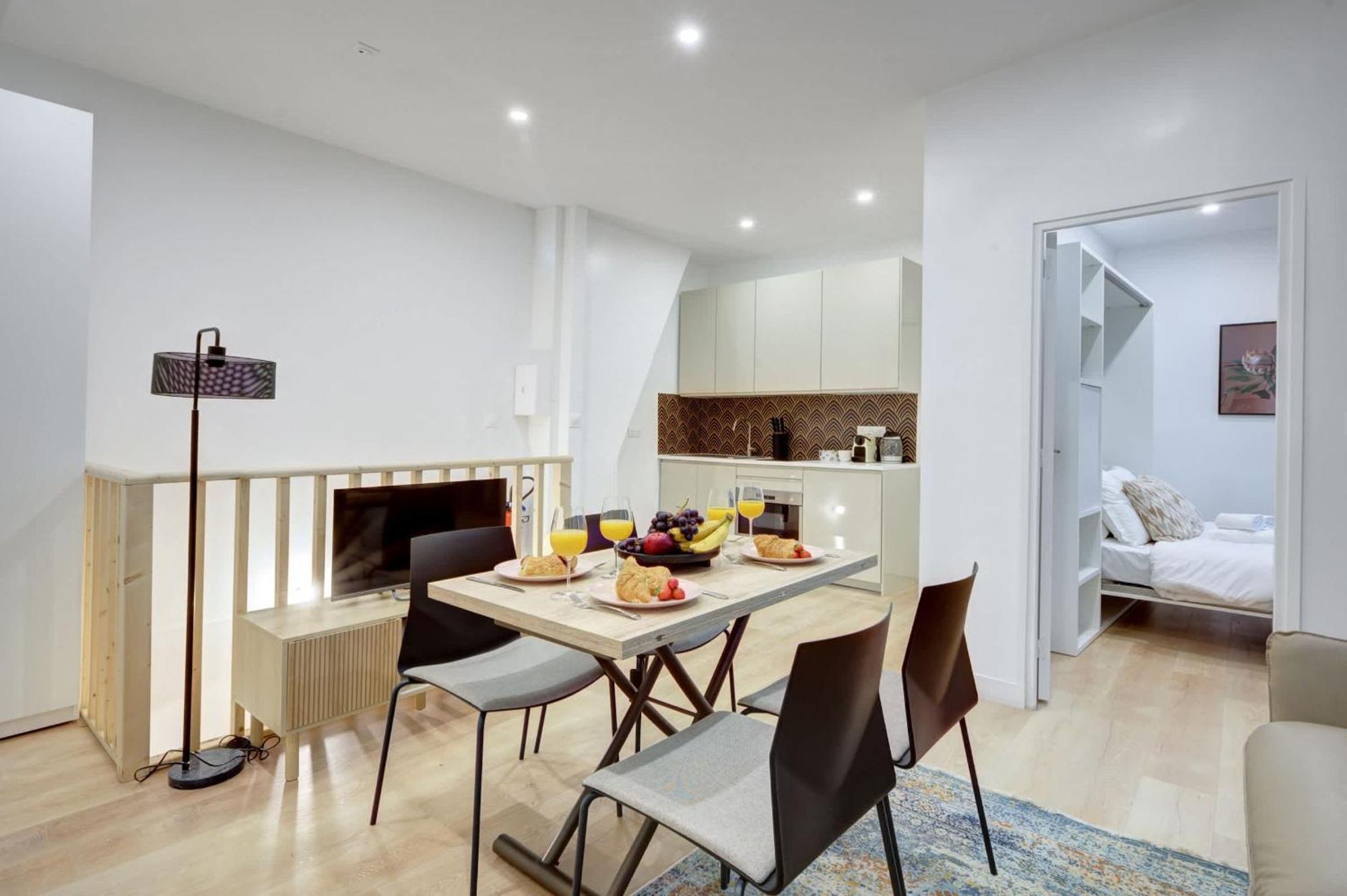 Appartement Bnbnova - Les Halles - 1br - Montorgueil Parijs
