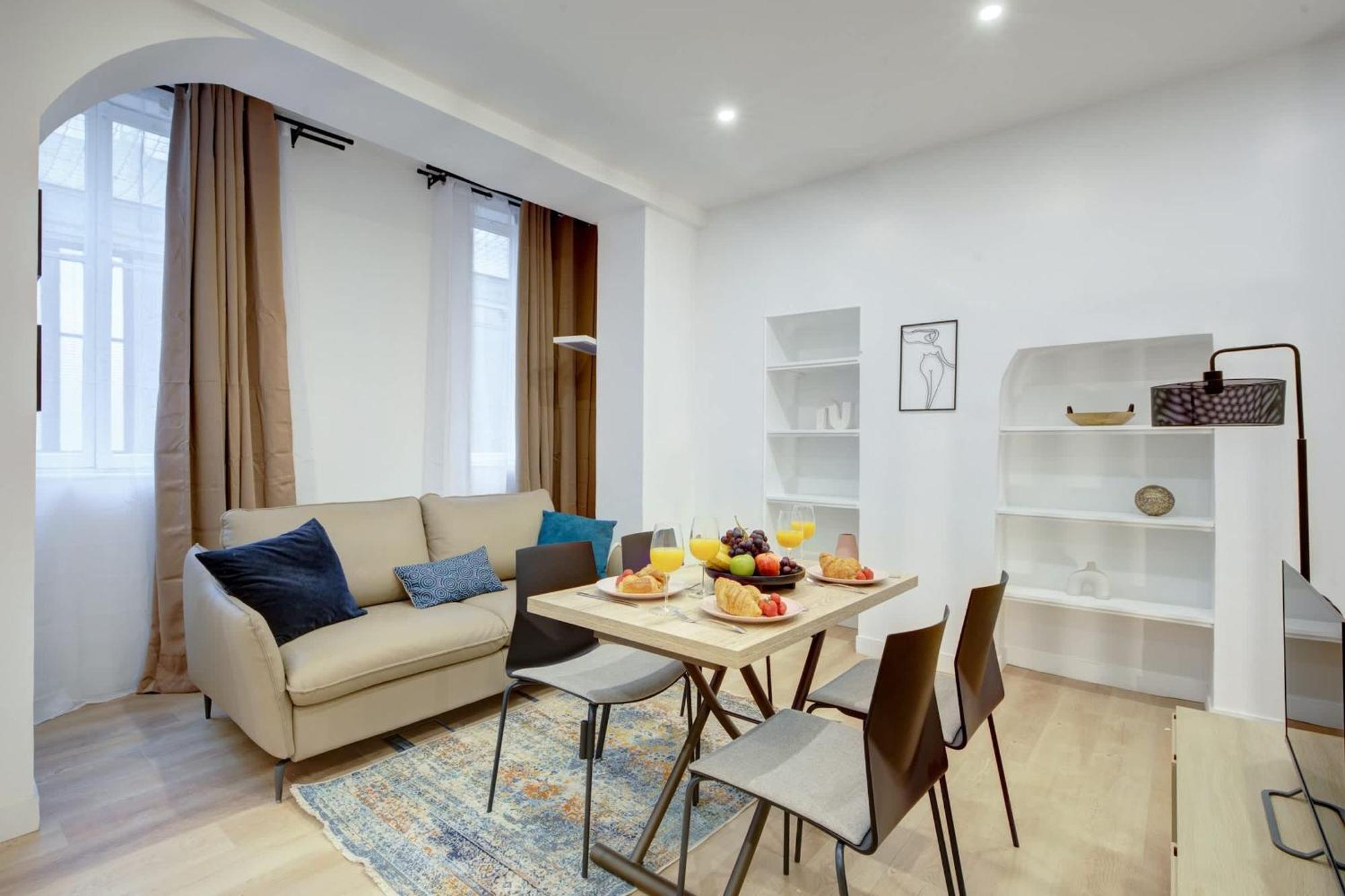 Appartement Bnbnova - Les Halles - 1br - Montorgueil Parijs